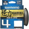 Леска плетёная SHIMANO KAIRIKI 4 PE 150 м разноцветная 0,10 мм 6,8 кг LDM54TE0810015M