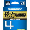 Леска плетёная SHIMANO KAIRIKI 4 PE 150 м разноцветная 0,20 мм 13,8 кг LDM54TE2020015M